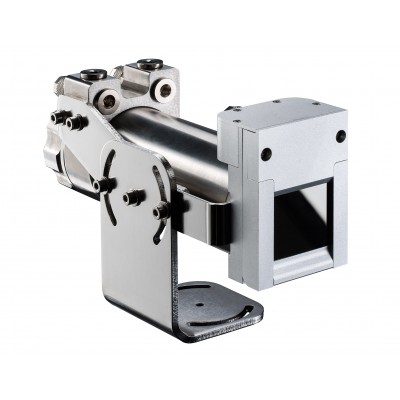 Akcesoria do zamontowania piro-kamery i kamery termowizyjnej Optris serii XI80 w obudowie przemysłowej z modułem do przedmuchu